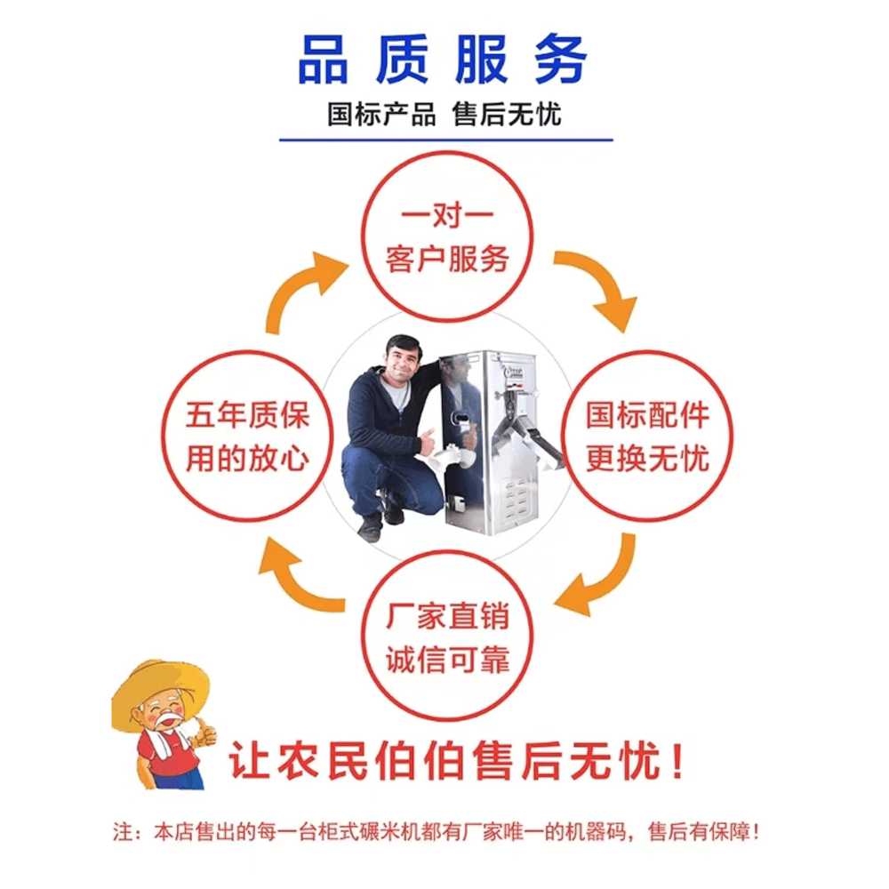 가정용 정미기 쌀 스테인리스 도정 현미 소형 탈곡기 표준 이미지 6