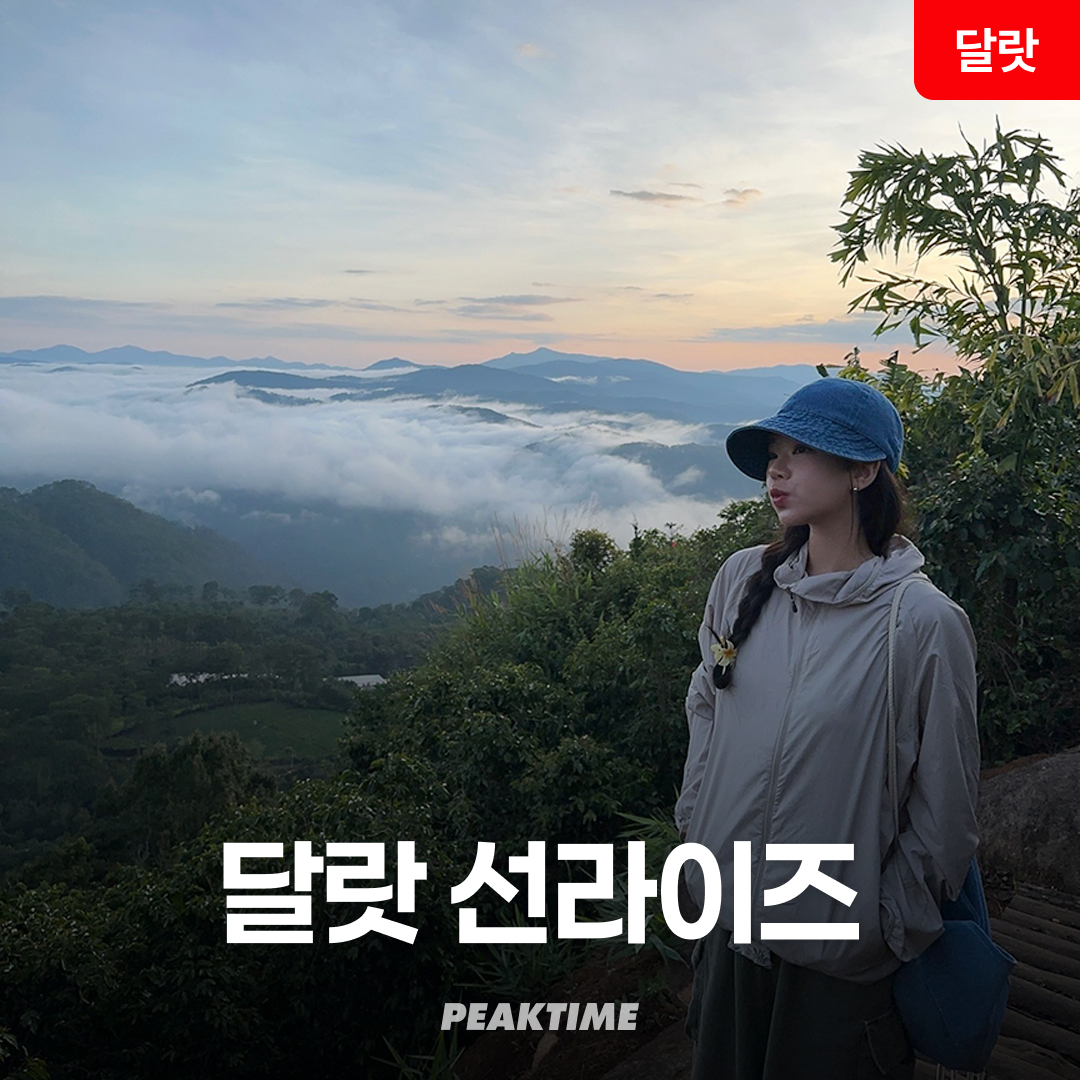 달랏 투어 선라이즈 관광지 일일 투어 - 상품 이미지