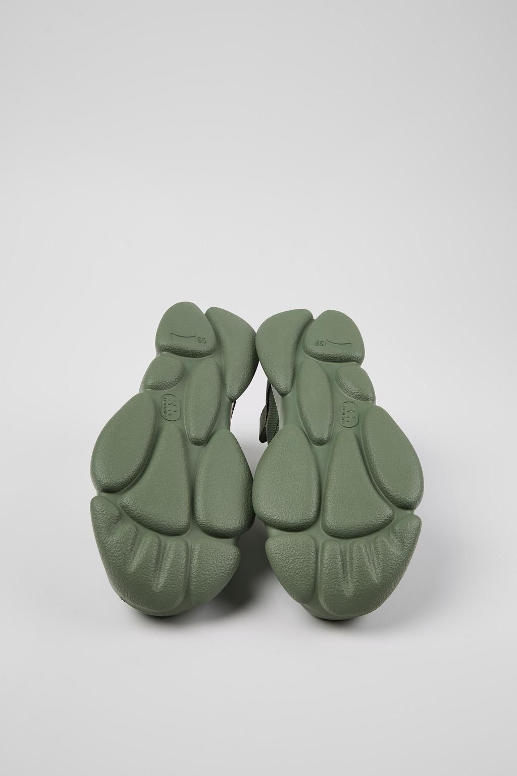 캠퍼 그린 레더 로우탑 스니커즈 Karst K201589-003 GREEN - 상세 이미지 5