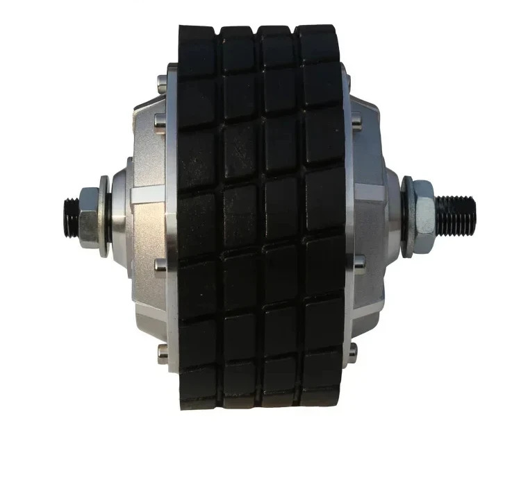 ZLTECH 4.5인치 150kg 부하 24V 250W 6N.m 300RPM 모바일 드라이브 지게차브러시리스 전기 DC 서보 허브 휠 모터