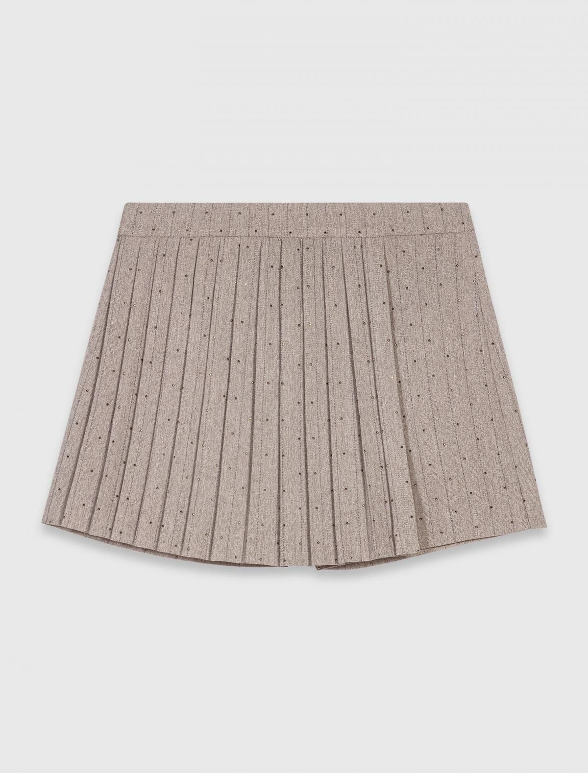 마쥬 테크니컬 플리츠 스트라스 하이브리드 쇼츠 스커트 3661601969676 HELLGRAU - 상품 이미지