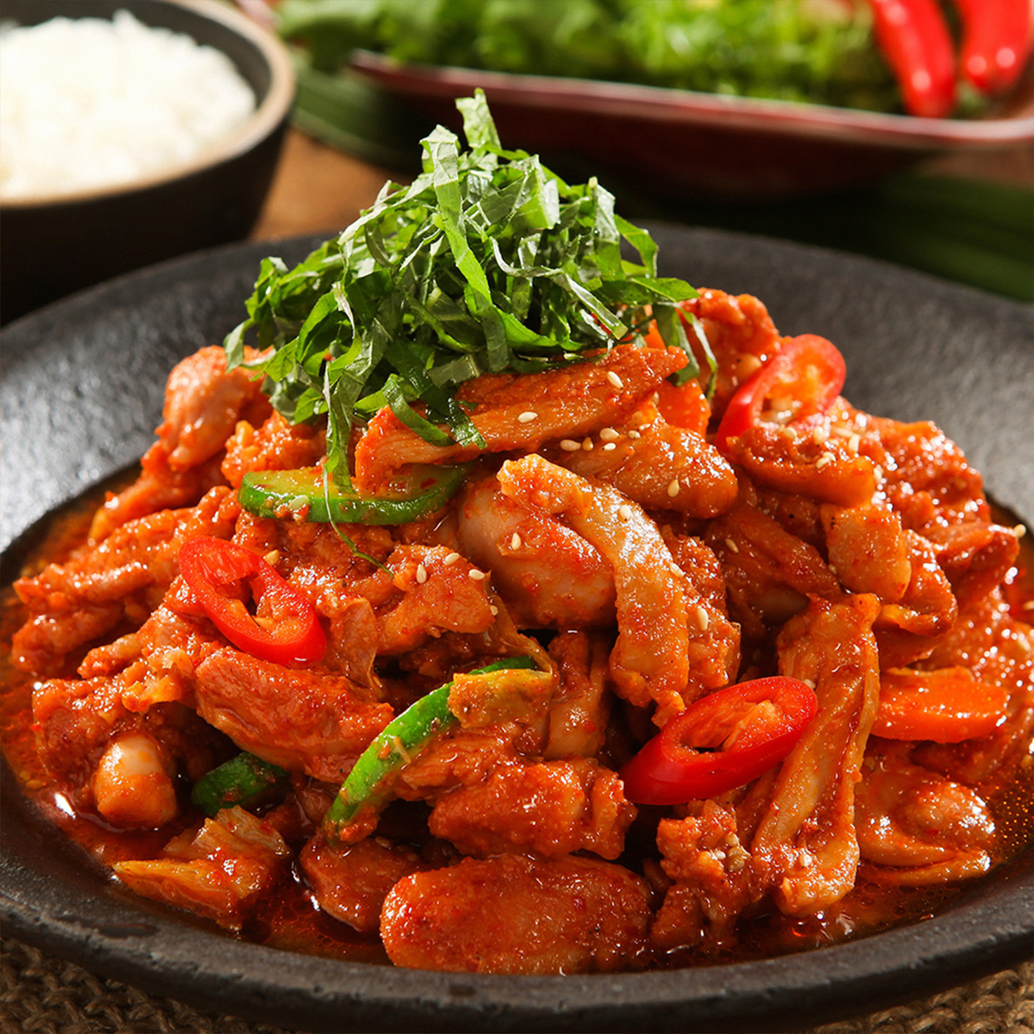 순살 춘천닭갈비 숯불 직화 양념 400g 캠핑용 파티용 파더그로브 이미지 6