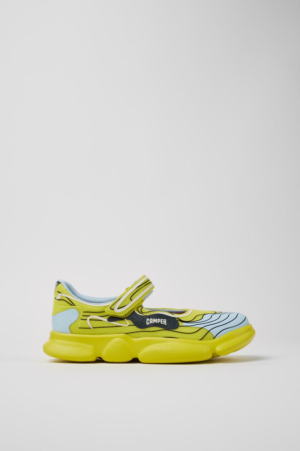 캠퍼 멀티컬러 리사이클 PET 테크니컬 메리제인 슈즈 Karst K201689-002 MULTICOLOR - 메인 이미지