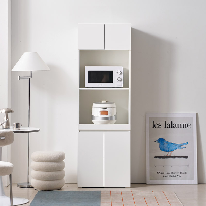 e스마트 루네뜨 전자레인지선반 밥솥선반 키큰 렌지대수납장 A