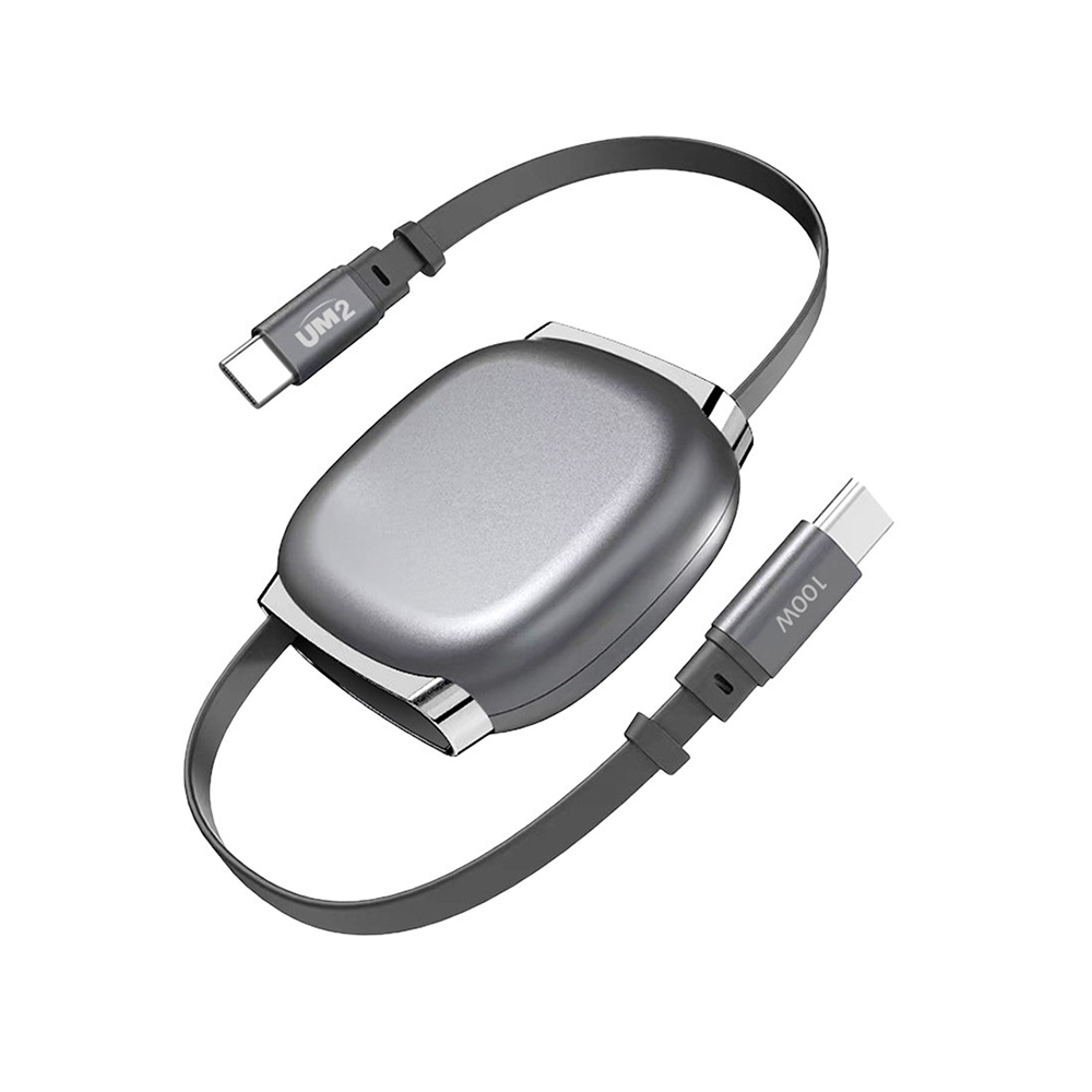 UM2 마그네틱 자석 C타입 100W PD 초고속 충전 릴 케이블 이미지 8