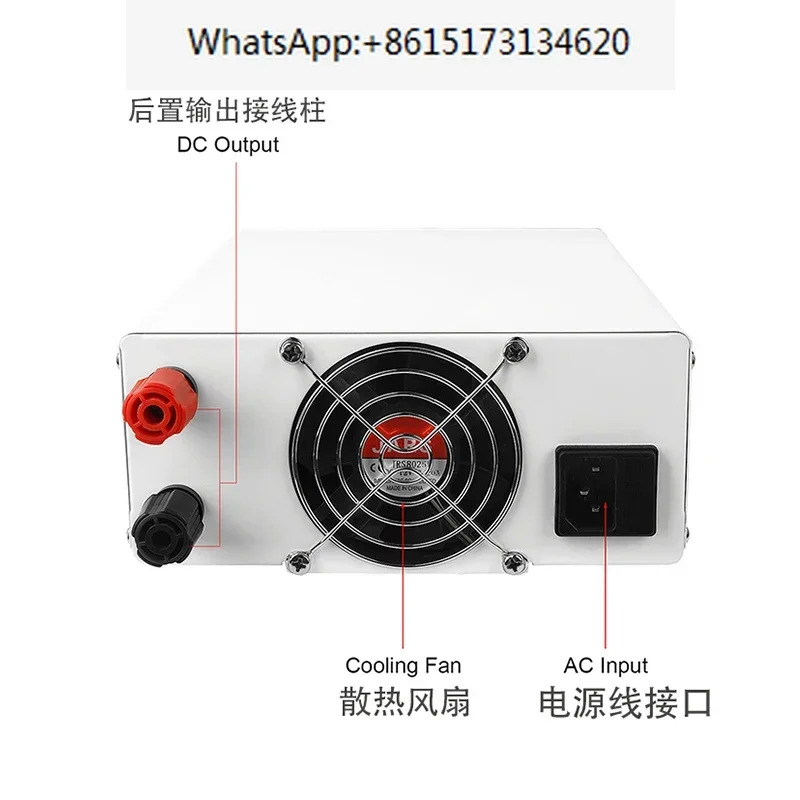 DC 조정 전원공급장치 정전류 정전압 충전 전기 도금 30V100V20A30A 스위치