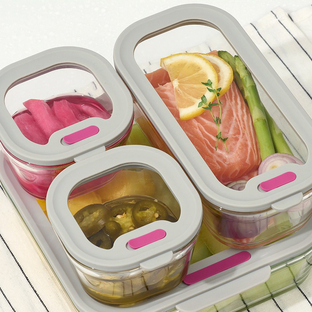 르베르폴리세 냉장고 반찬통 정리용 내열밀폐용기 - 상세 이미지 3