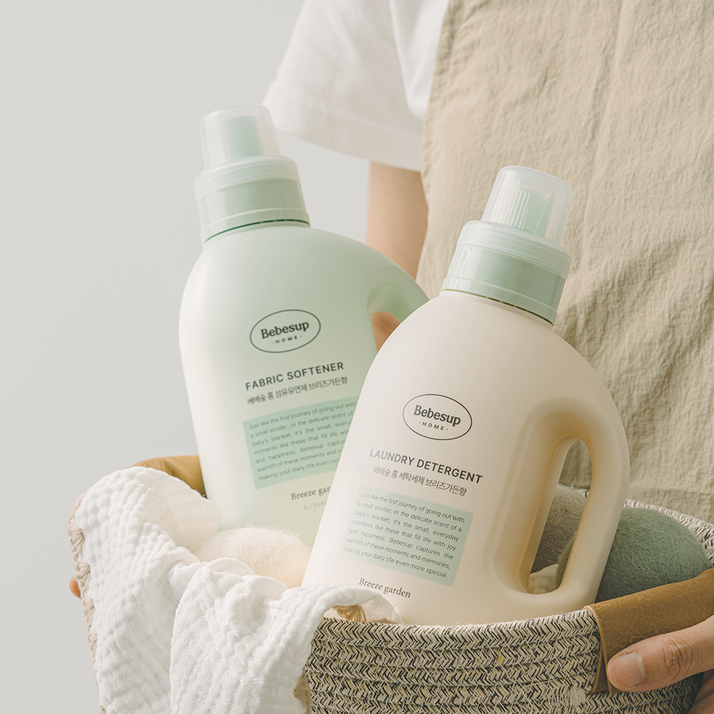베베숲 (1+1) 이지캡형 세탁세제 1L 향선택