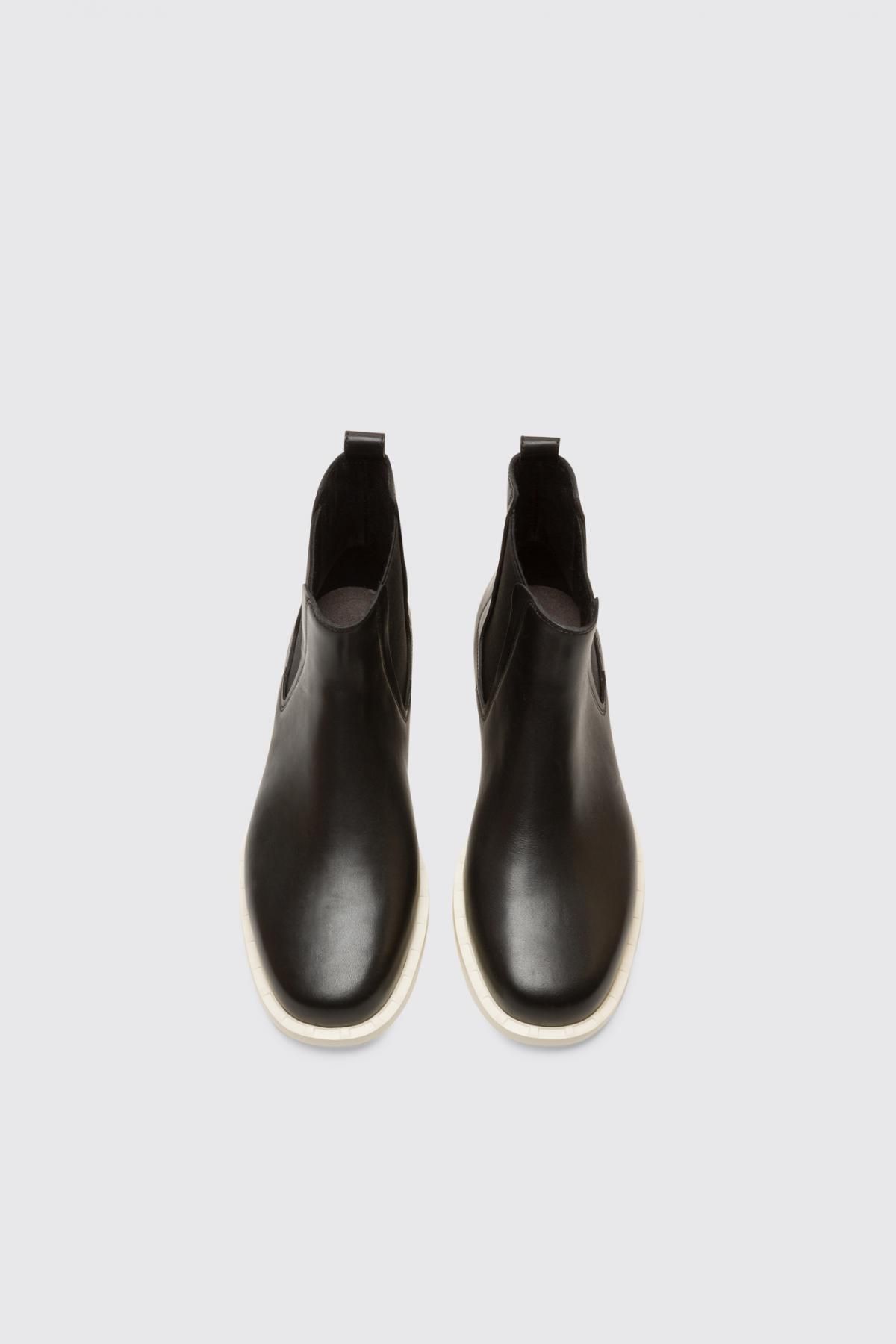 캠퍼 블랙 레더 첼시 앵클부츠 Juddie K400439-002 BLACK - 상세 이미지 4