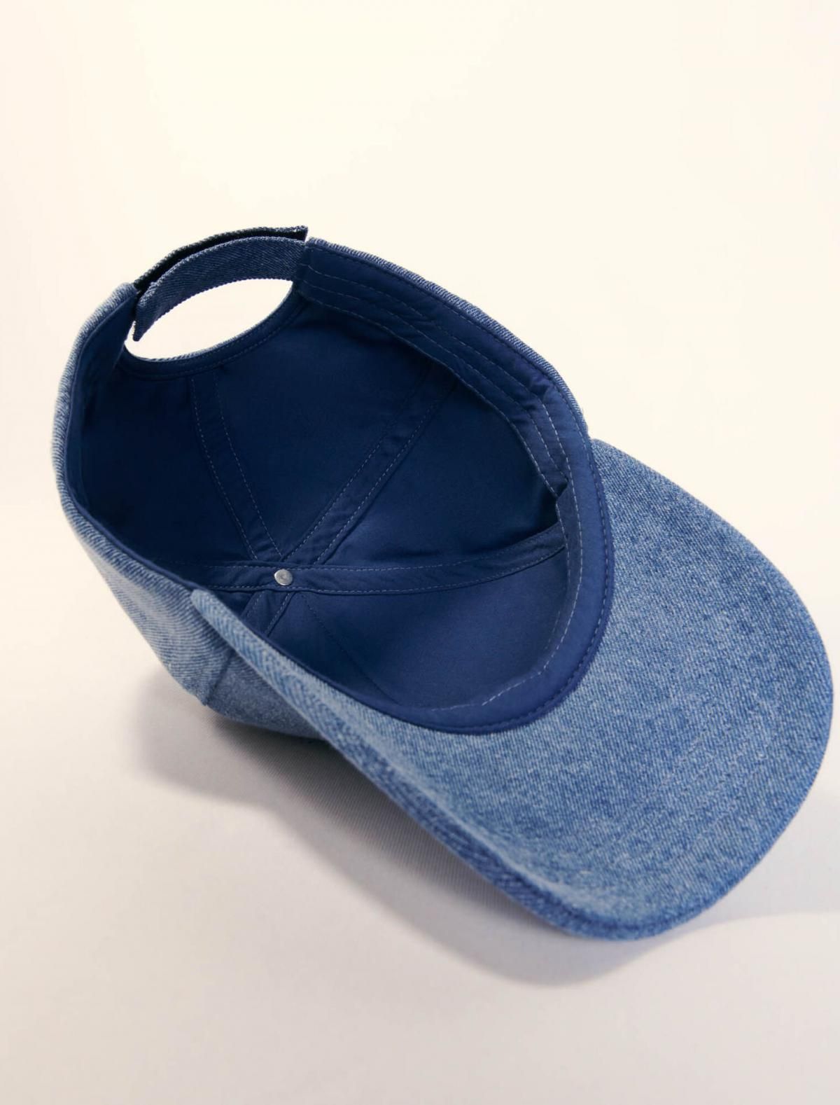 마쥬 데님 시그니처 클로버 자수 캡모자 3661601946790 JEANSBLAU - 상세 이미지 5