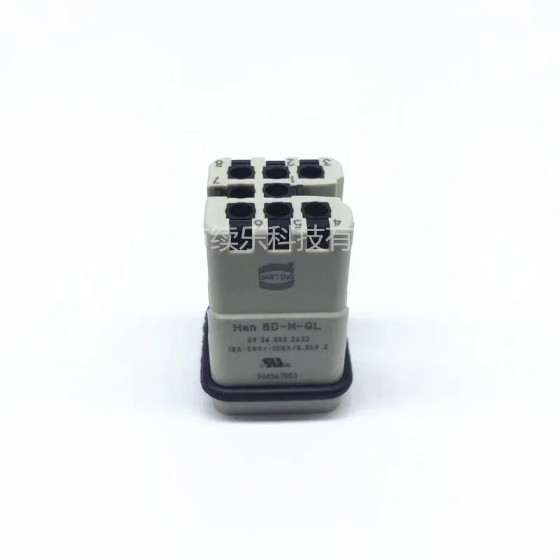 HARTING 고속 수 HAN-8D-M-QL 커넥터 10A 09360082632