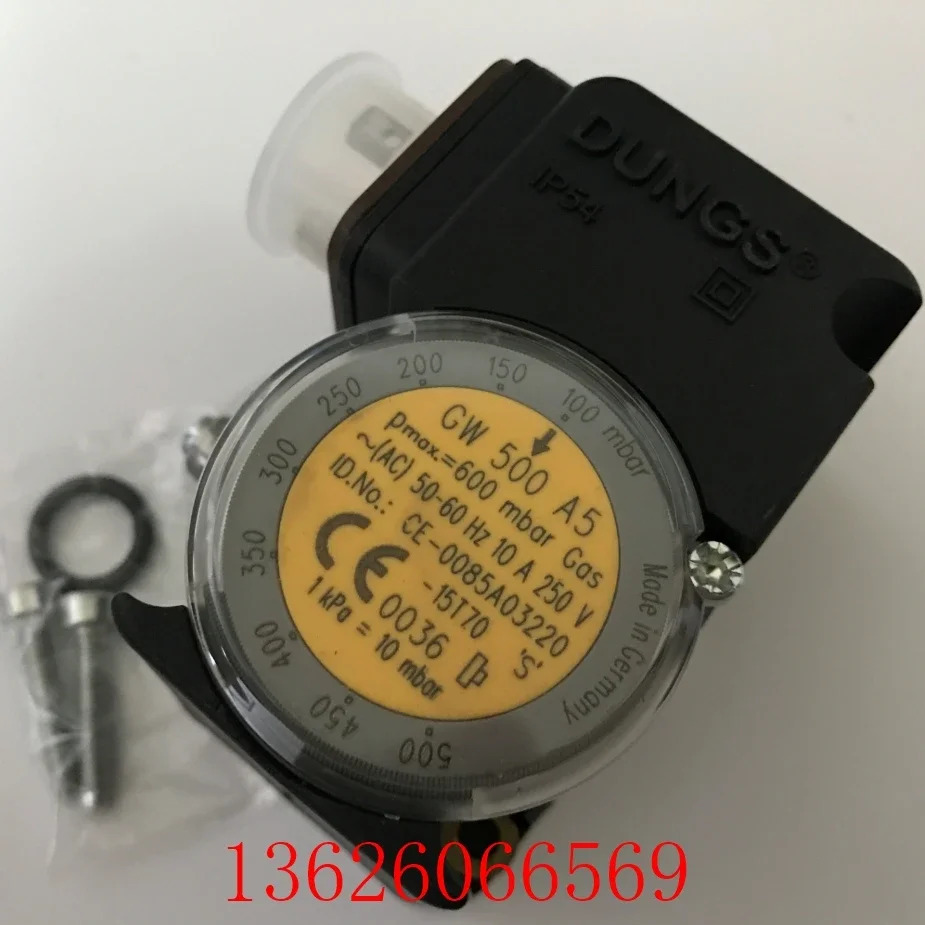 버너 압력 스위치 동시 풍압 연소 기계 액세서리 GW500A5
