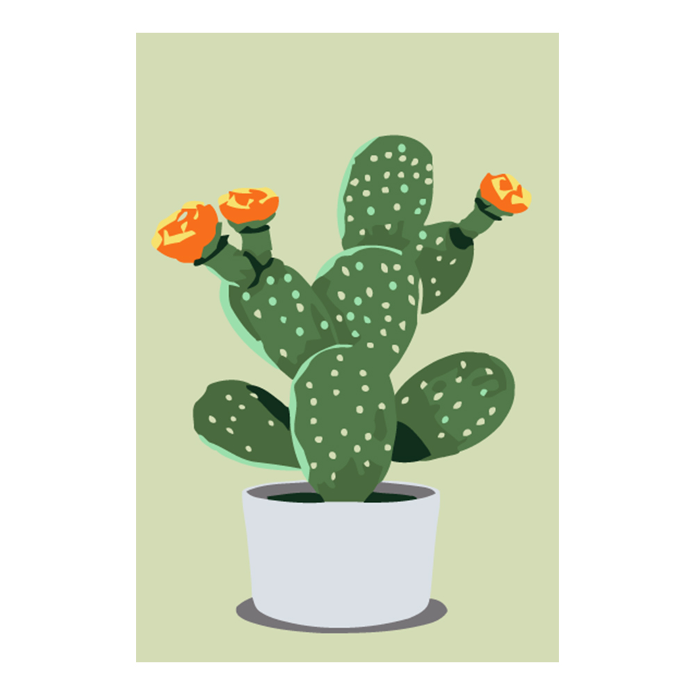 DIY 명화그리기 유화 그림그리기 세트 캔버스페인팅 취미생활 장미 꽃다발 10x15