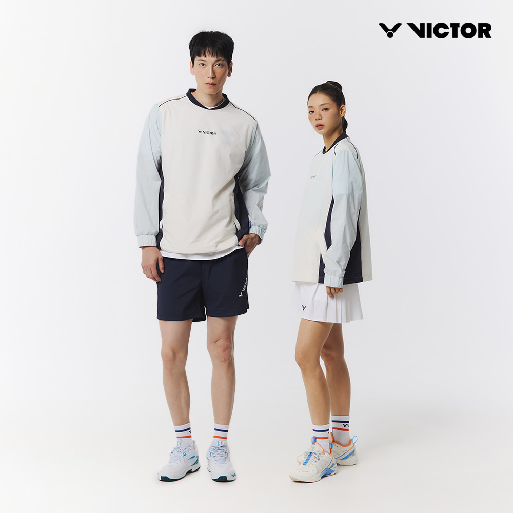 빅터 2025FW 남녀 공용 배드민턴 바람막이 맨투맨 VT25CTL201U - 상세 이미지 5
