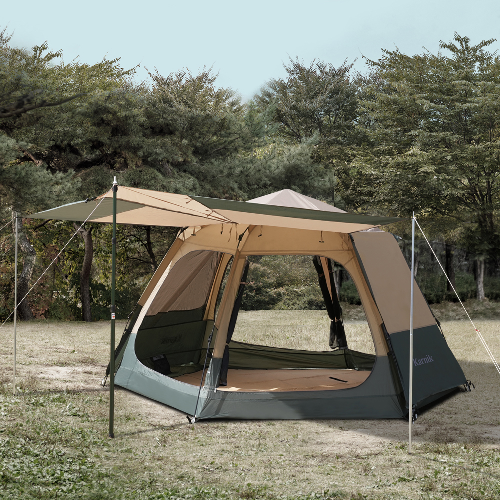 뉴에라 타프형 그늘막 원터치 텐트 플라이포함 폴대포함 풀세트 기본형