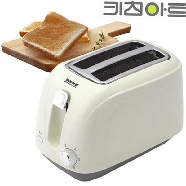 2구 전기 토스터기 레트로 토스터기 주방 식빵 아침