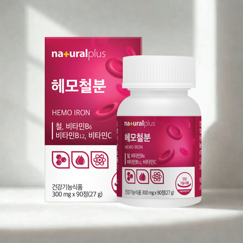 고함량 철분제 비헴철 철분 임산부 철분제 약3개월분 임신 철분제 - 메인 이미지
