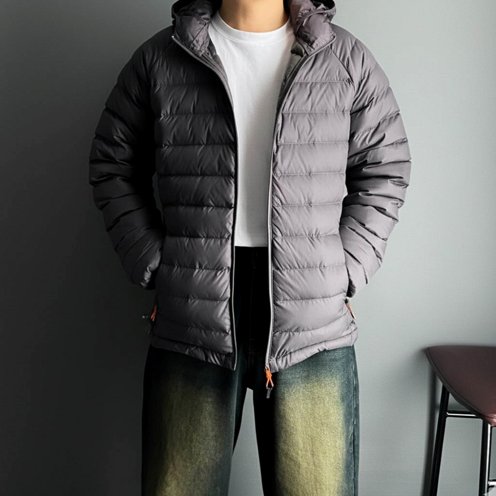탈부착 후드경량패딩 남자경량패딩 - 상세 이미지 4
