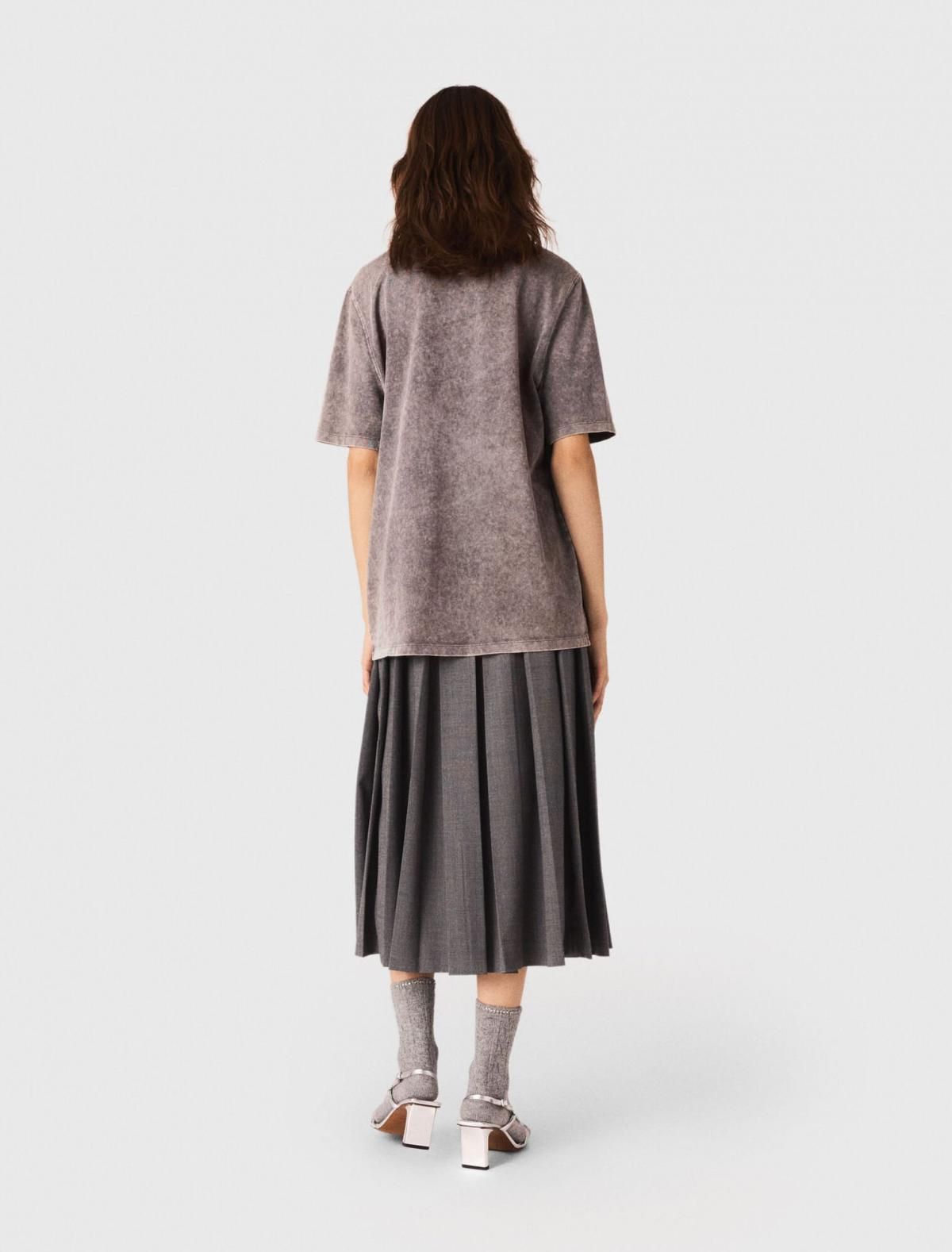 마쥬 빈티지 오버사이즈 셀린 디온 프린트 반팔 티셔츠 3661601983672 GRAU - 상세 이미지 4