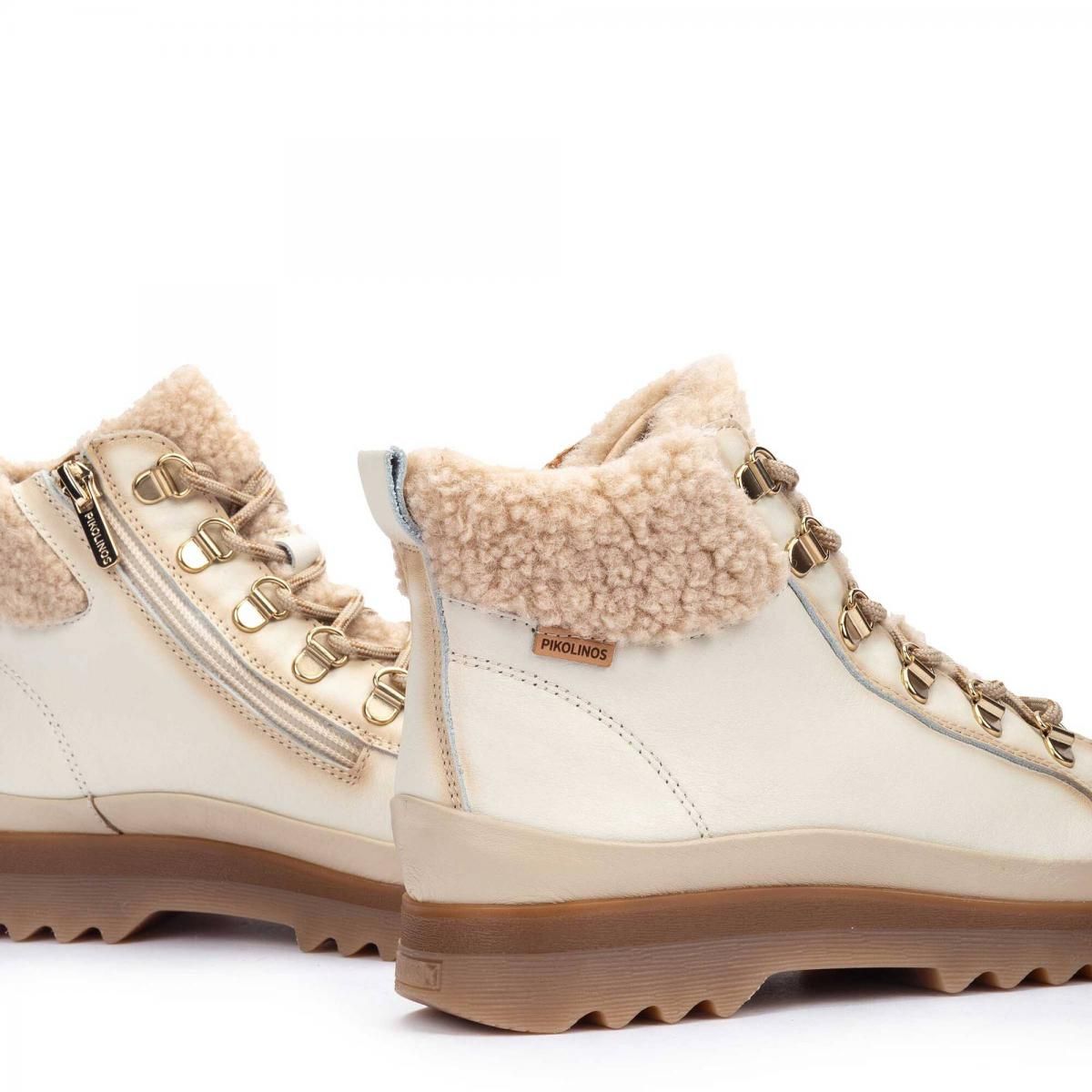 피콜리노스 아웃도어 트레킹 퍼 앵클부츠 VIGO 아이보리 W3W-8738C1 NATA - 상세 이미지 3