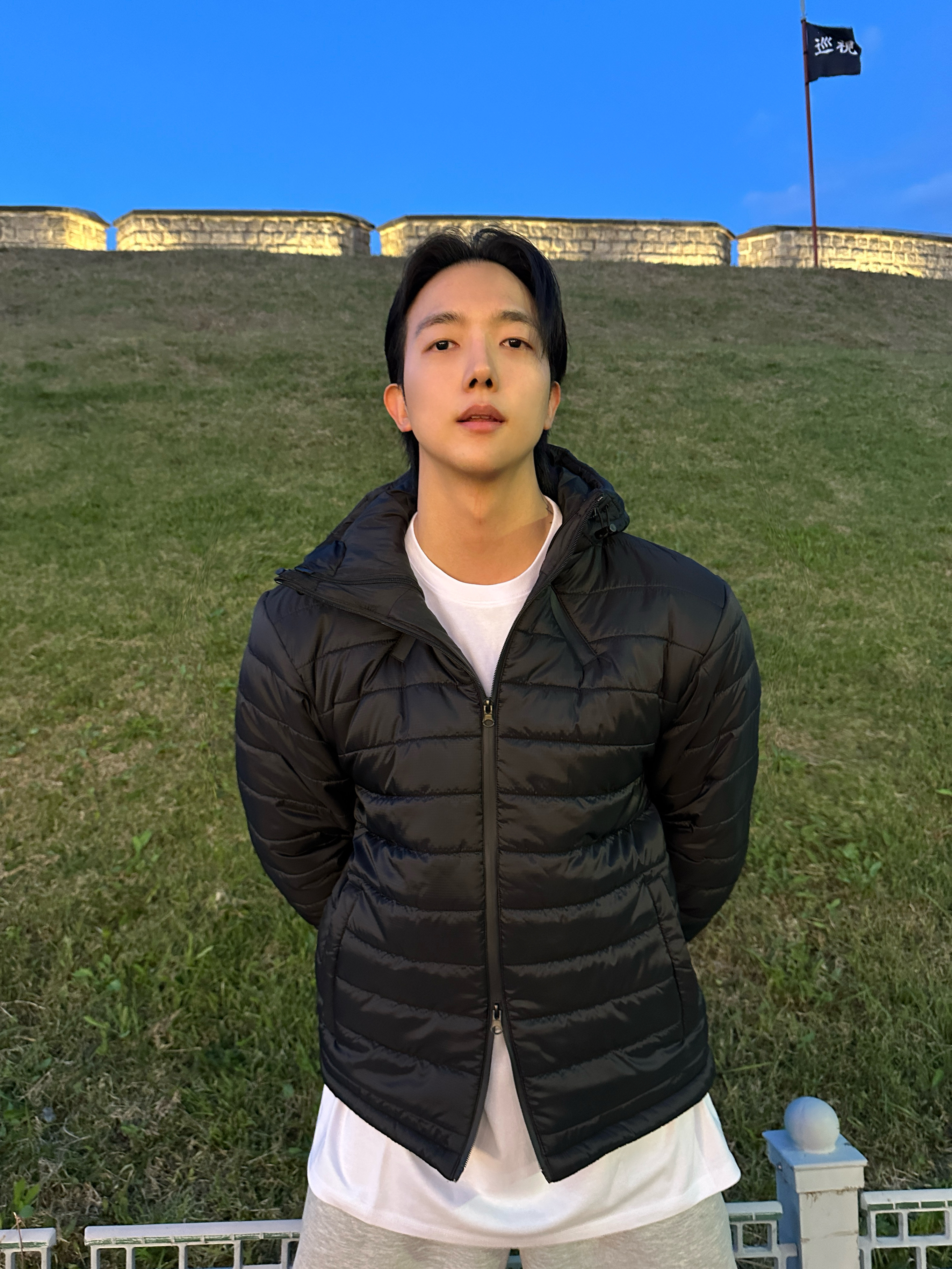남자경량패딩 남자겨울점퍼 후드경량패딩 - 상세 이미지 2