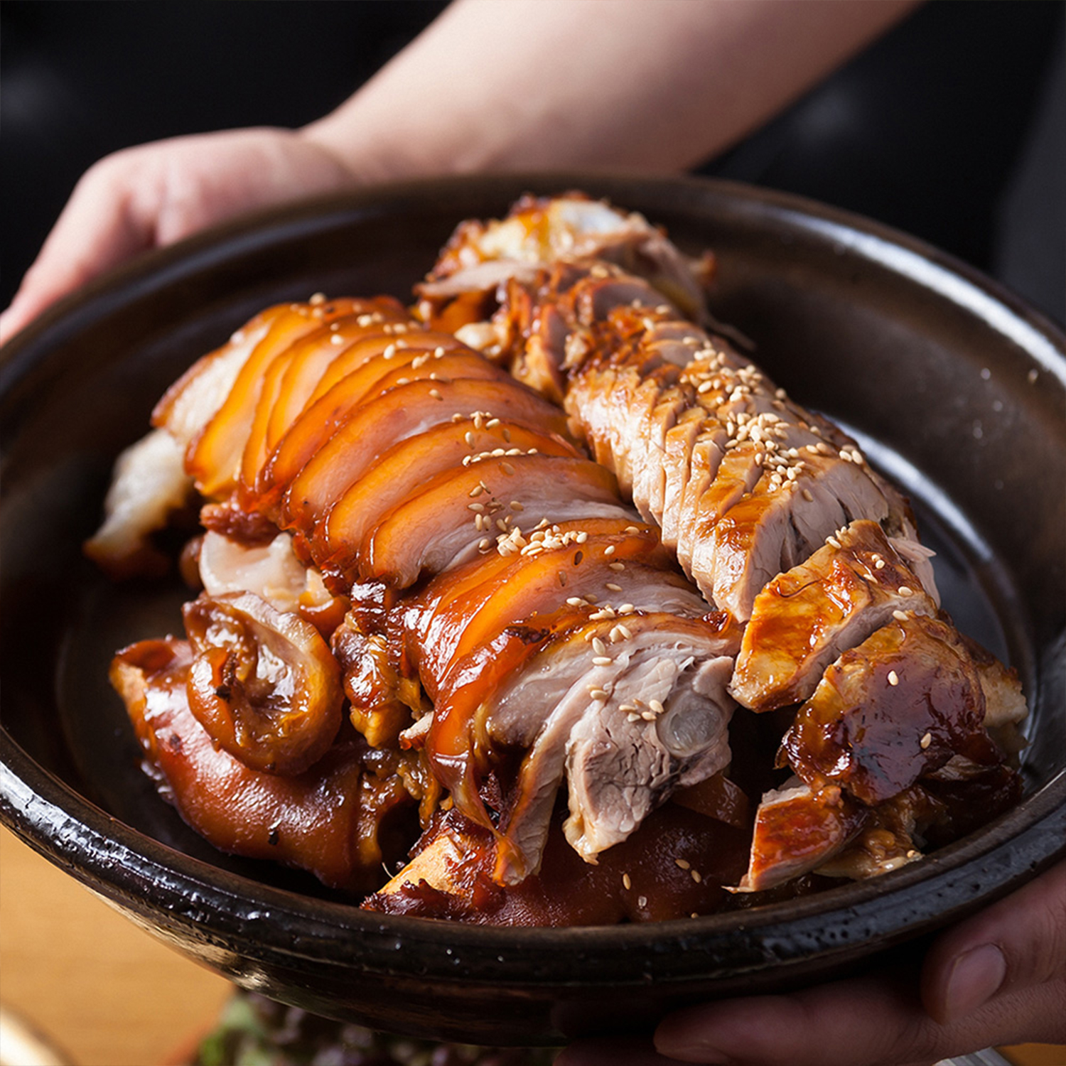 촉촉한 족발 무뼈족발 직화족발 300g 매콤양념 홈술안주 파더그로브 - 상세 이미지 3