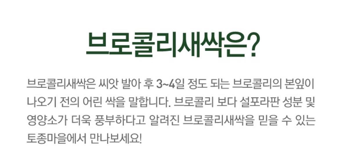 브로콜리 새싹 분말 100g 이미지 7