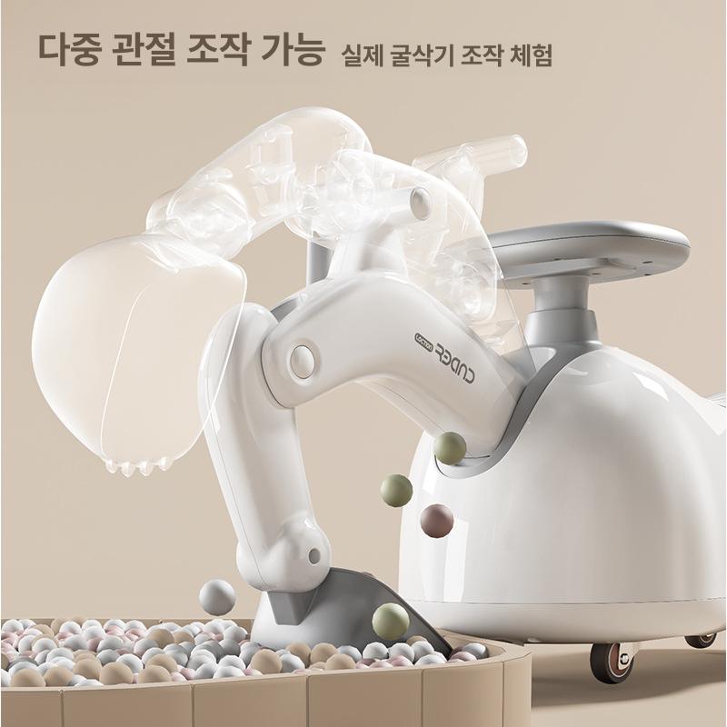 다기능 땅콩 굴삭기 씽씽카 자동차 장난감 플레임레드 땅콩카 - 상세 이미지 4