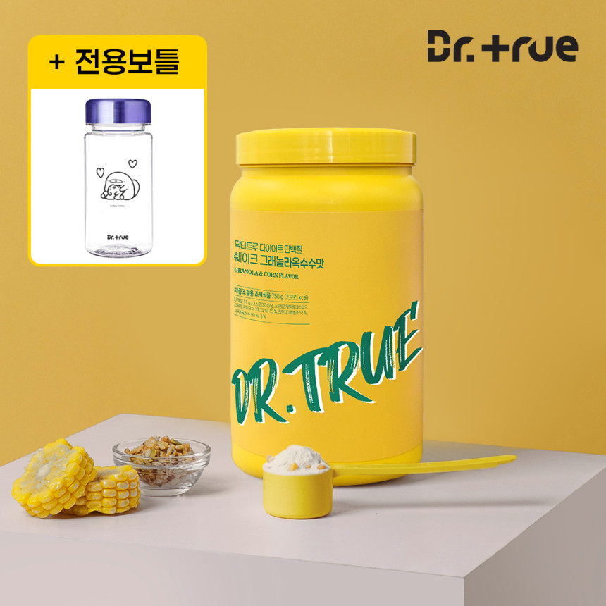 닥터트루 다이어트 단백질 쉐이크 1통 곡물 맛 외 8종 식사대용 프로틴 보충제 산양유 사진 6