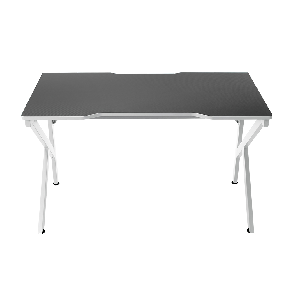 1인용 컴퓨터 게이밍 책상 GD001 1200 화이트 1200x600