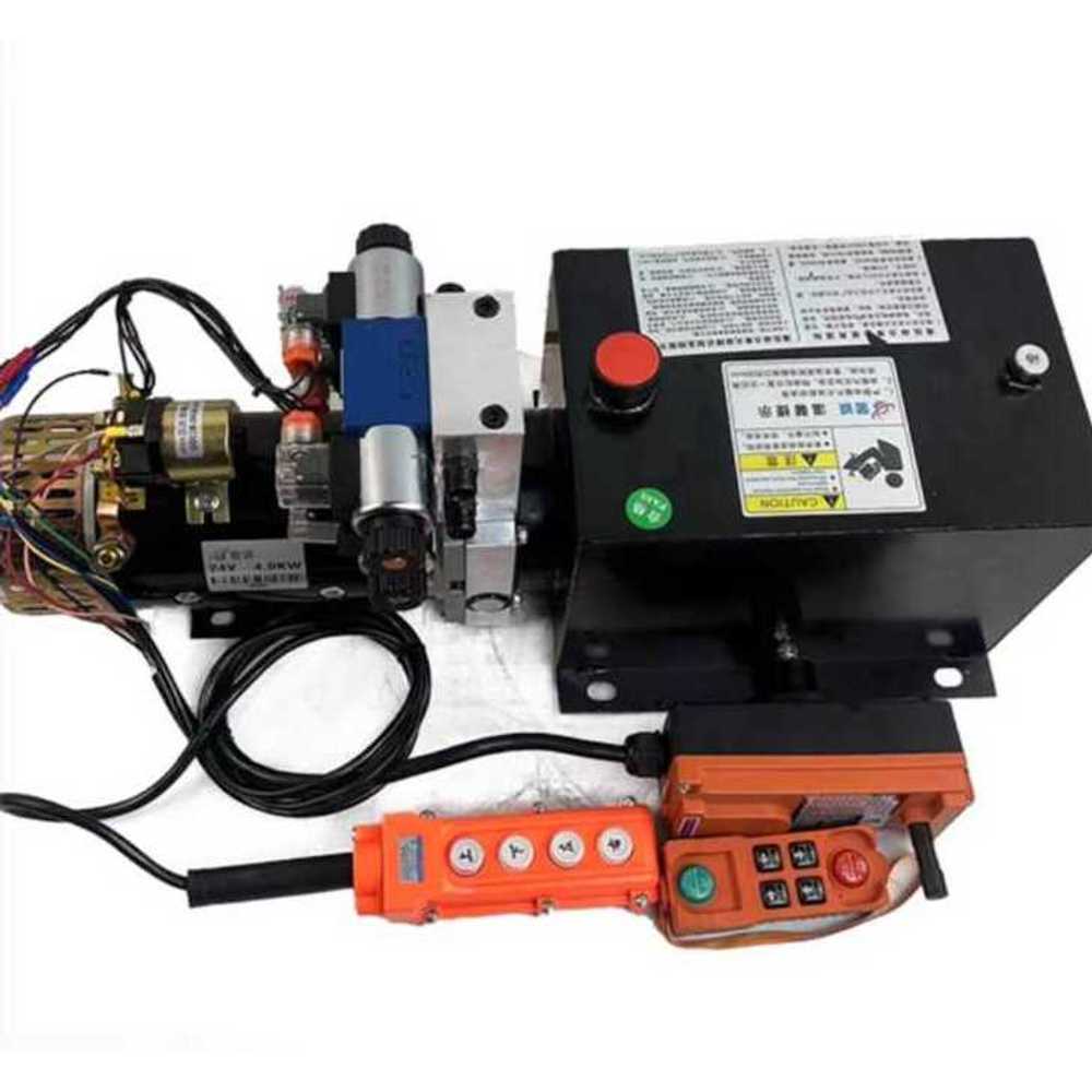 유압 유니트 모터 전동식 스테이션 파워 자동화 장비 12V 1.2kW 2방향 (원격) - 상세 이미지 2