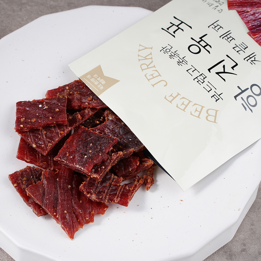 항진육포 채끝 페퍼 50g 고급 미니 소고기 육포 스틱 이미지 7