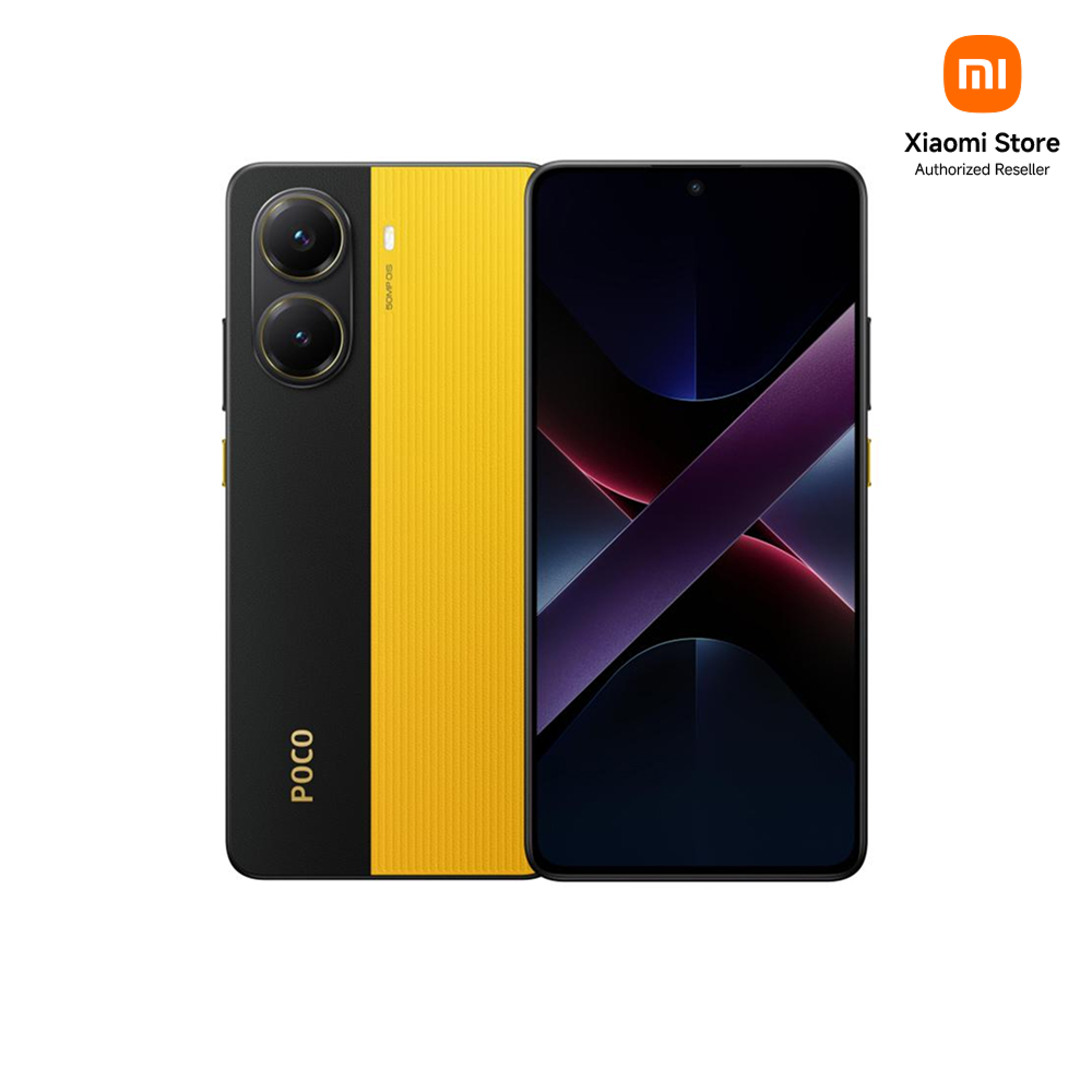 샤오미 포코 X7 프로 알뜰폰 자급제폰 휴대폰 스마트폰 듀얼심 효도폰 512GB, 12GB, 옐로우 - 상품 이미지