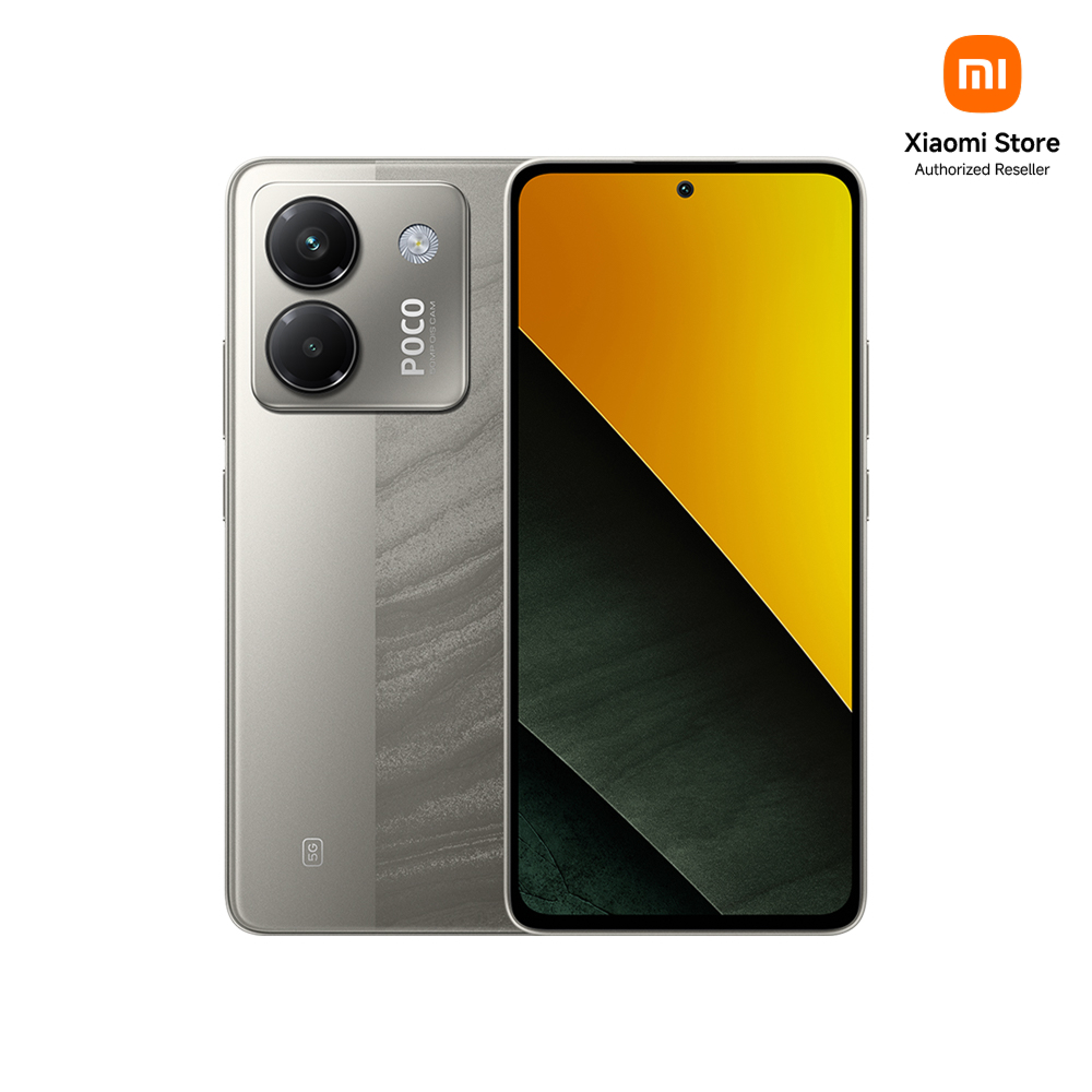 샤오미 포코 M7 프로 알뜰폰 자급제 스마트폰 효도폰 휴대폰 5G 256GB, 실버 - 상품 이미지
