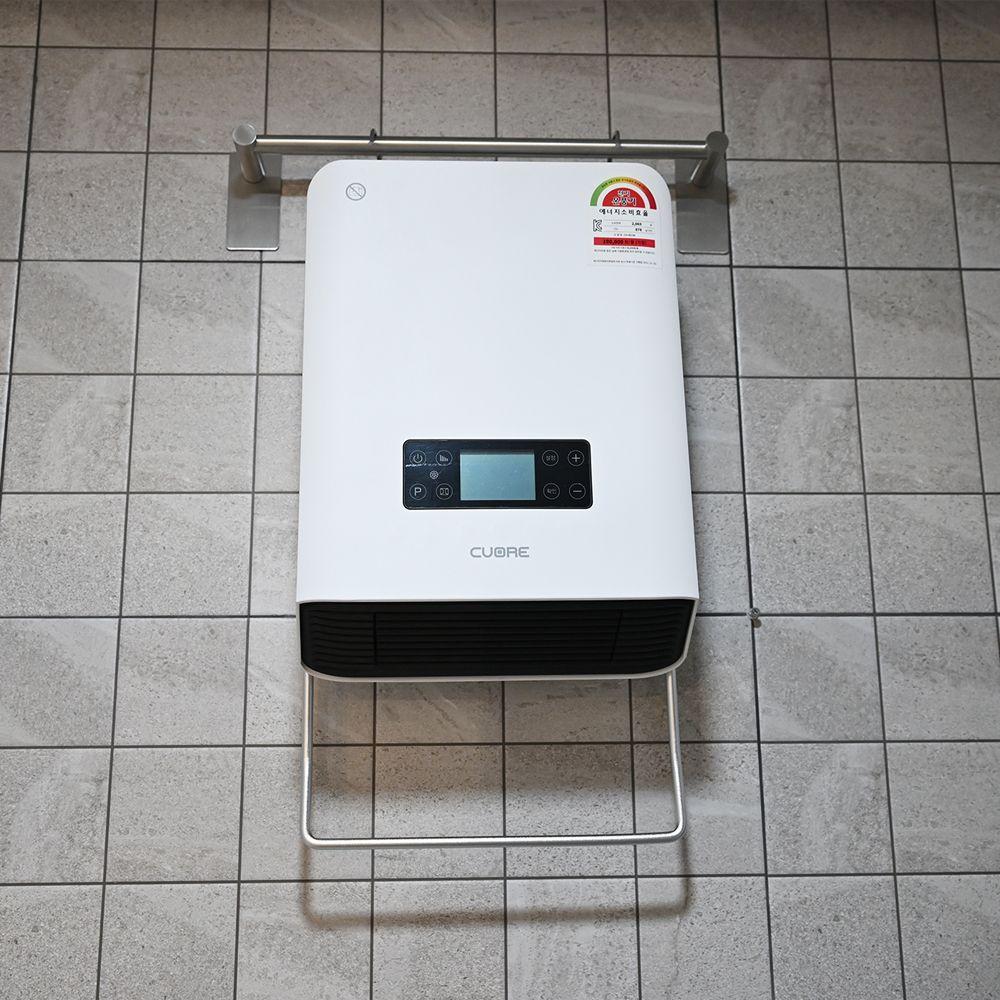 PTC 욕실난방기 온풍기 무타공 전열기 가정용 벽걸이 화장실히터