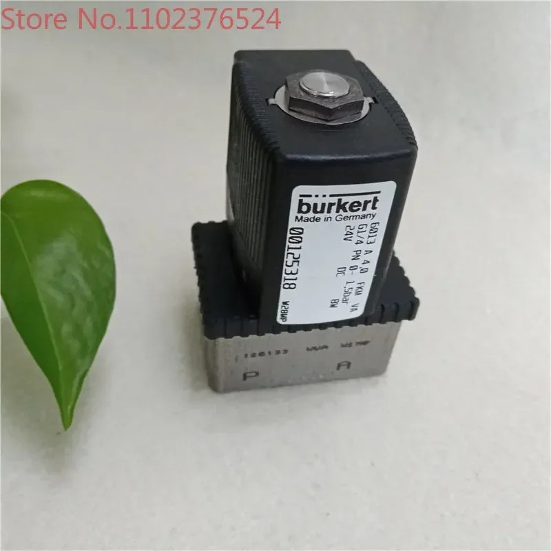 솔레노이드 밸브 burkert 6013 A 4.0 FKM VA D1/4 24V 00125318