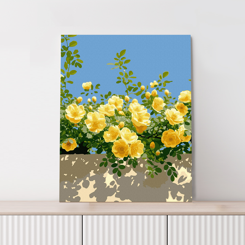 명화그리기 대형 유화 그림 풍경화 감성 취미 그리기세트 DIY 숲의 아이 40x50cm