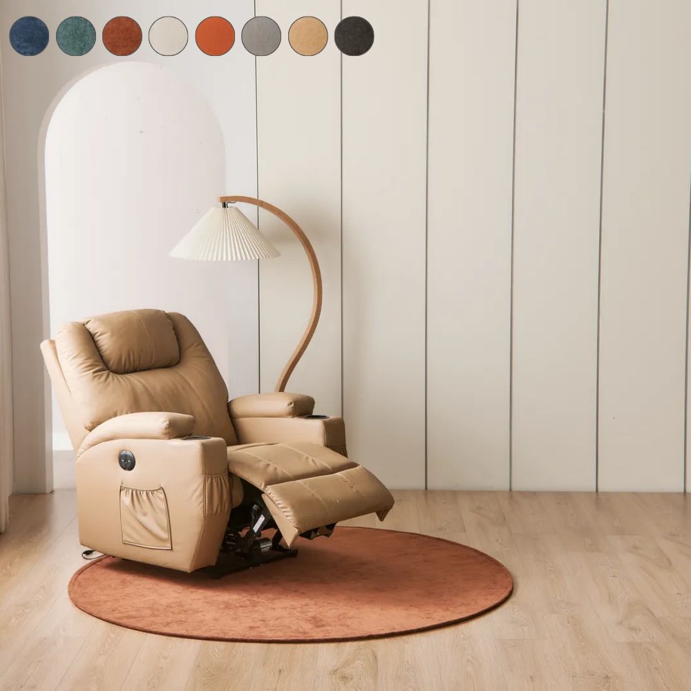 8컬러 14사이즈 포인트 방수러그 주문제작 카페트 브릭, (원형)100cm