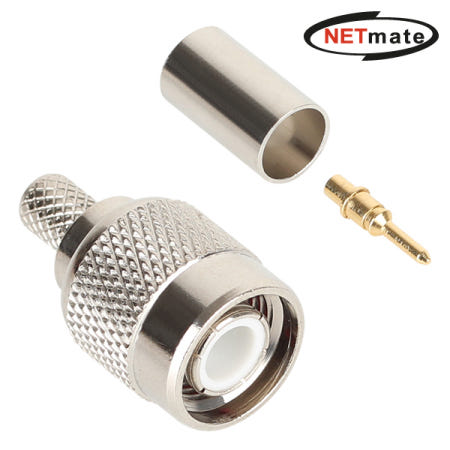 강원전자 강원전자 넷메이트 TNC 4C 압착 커넥터(50ohm/100개) NM-BNC63(100개)