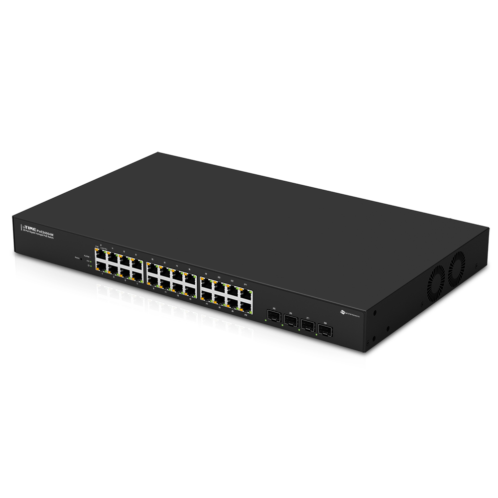 ipTIME 스위칭허브 POE24004M 24포트 랜포트 네트워크 무선AP - 상세 이미지 2