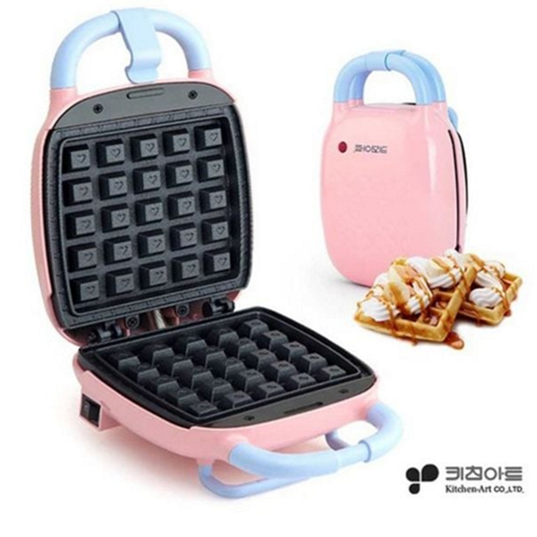 전기 와플 메이커 미니 와플 제조기 가정용 디저트