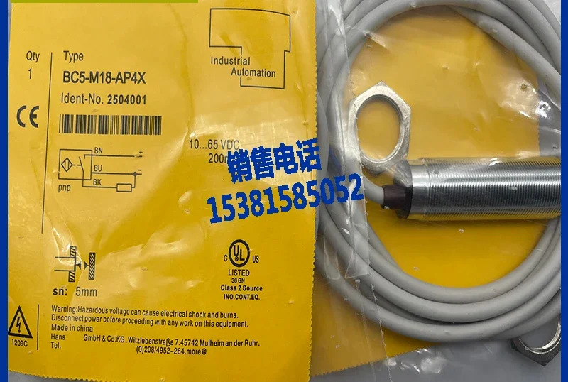 센서 BC5-M18-AP4X BC5-M18-AP4X-H1141 S250 스위치