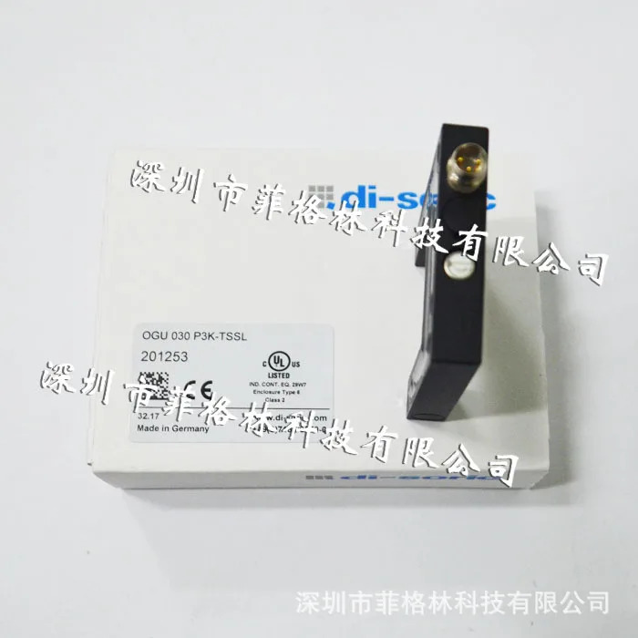 OGU 030 P3K-TSSL이 OGU030G3-T3 독일 Di-soric 슬롯 광전스위치로 업그레이드되었습니다.