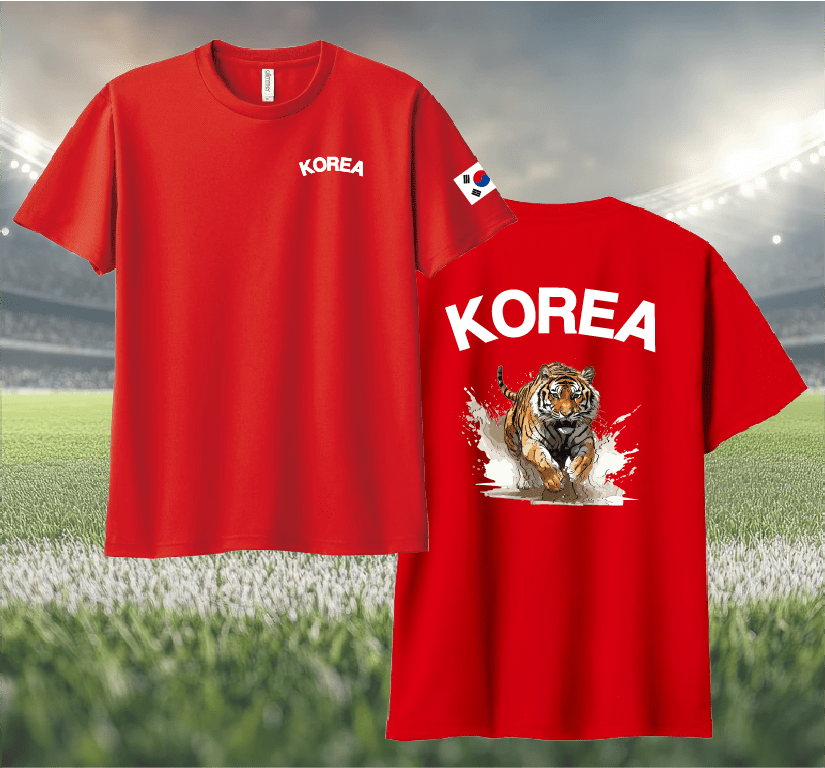 대한민국 축구 응원티 코리아타이거 월드컵 에디션 이미지 2