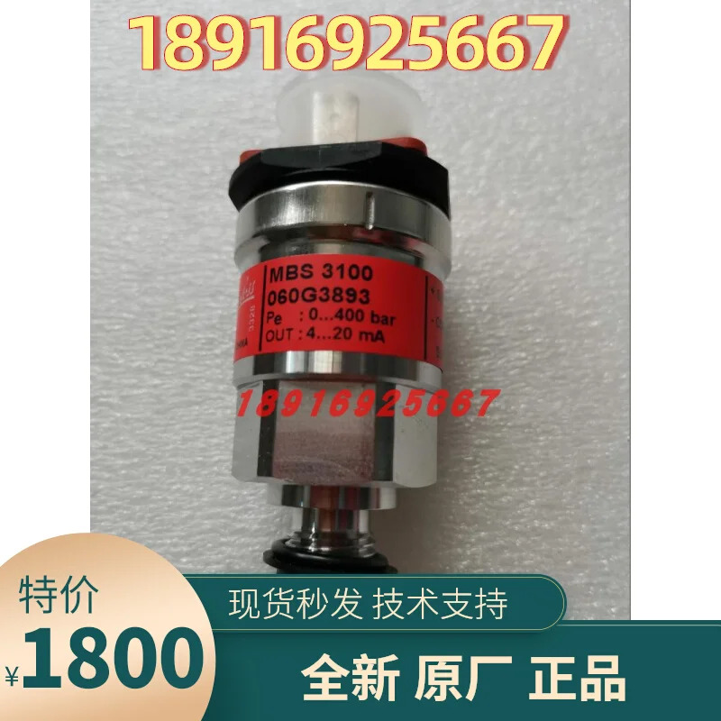 060G3893 압력센서 0-400bar 트랜스미터 MBS3100 3631-A9FB04-4