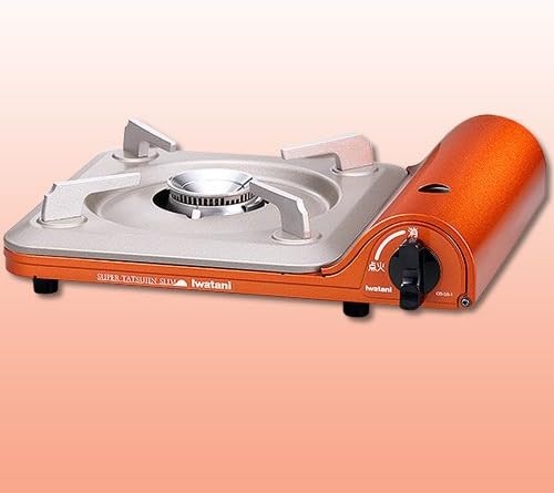 이와타니 카세트 후 슈퍼 달인 슬림 휴대용 가스레인지 슬림형 고화력 구조 CB-SS-1