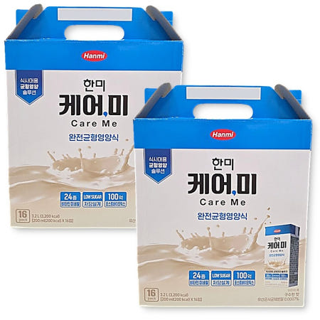 한미 케어미 완전균형영양식 단백질영양식 영양식사대용 구수한맛 32팩