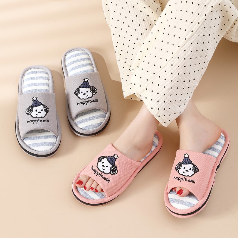 거실화 3중 쿠션 층간소음 거실 실내화 면 실내 슬리퍼