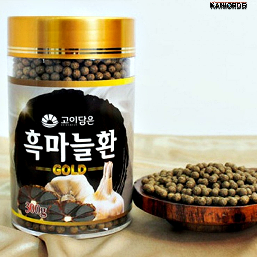 흑마늘환 국산 마늘환 100%국산 체력증진 영양제 직장인 부모님 건강 선물 300g - 상품 이미지