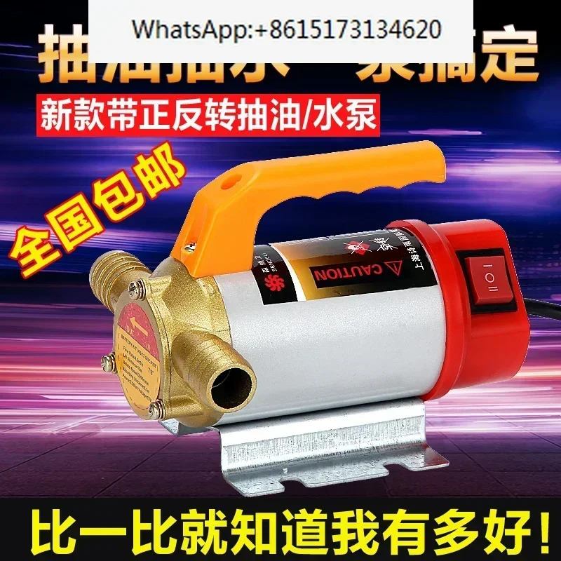12v24V220V 볼트 펌프 DC 급유 자체 프라이밍 흡입